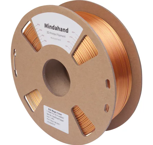 Filament PLA Silk Multicolor Gold Silver Copper 1.75mm