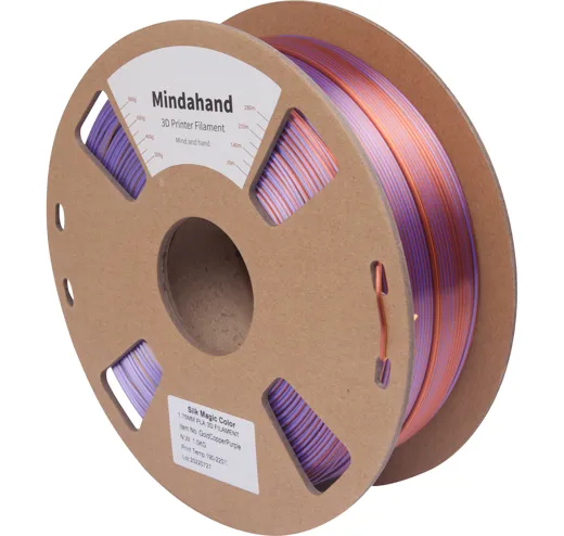 Filament PLA Silk Multicolor Gold Kupfer Lila  1.75mm