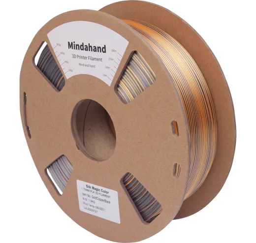 Filament PLA Silk Multicolor Gold Copper Black 1.75mm