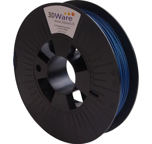 Filament PLA glitzern metallisch Ozian Blau 1.75mm