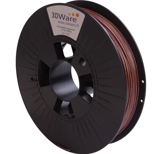 Filament PLA glitzern metallisch Orange Brown 1.75mm