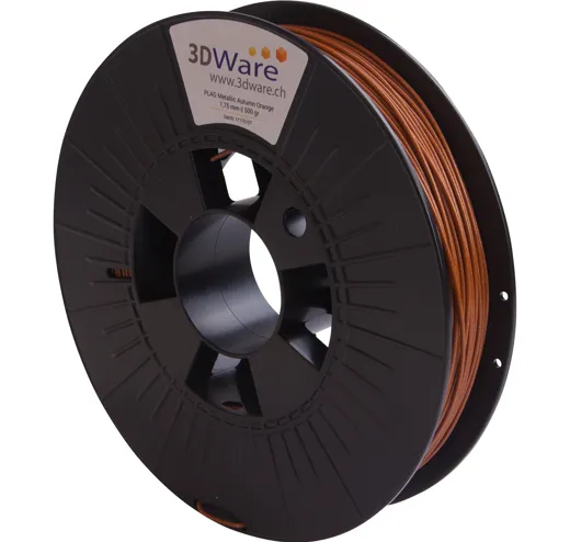 Filament PLA glitzern metallisch Herbst-Orange 1.75mm