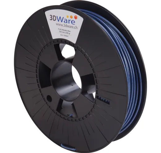 Filament PLA glitzern metallisch Blau 3mm