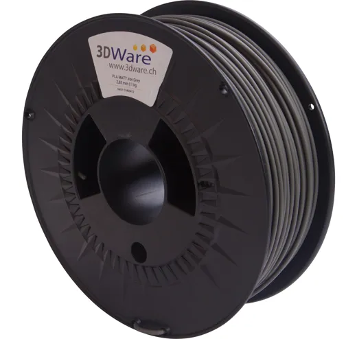 Filament PLA Matt Dunkel-Grau 3mm