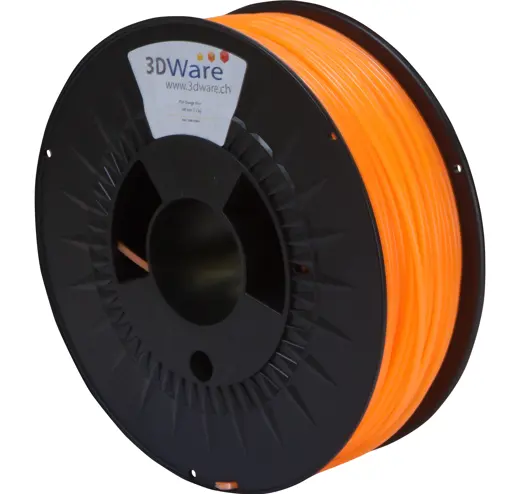 Filament PLA Orange fluoreszierend 3mm
