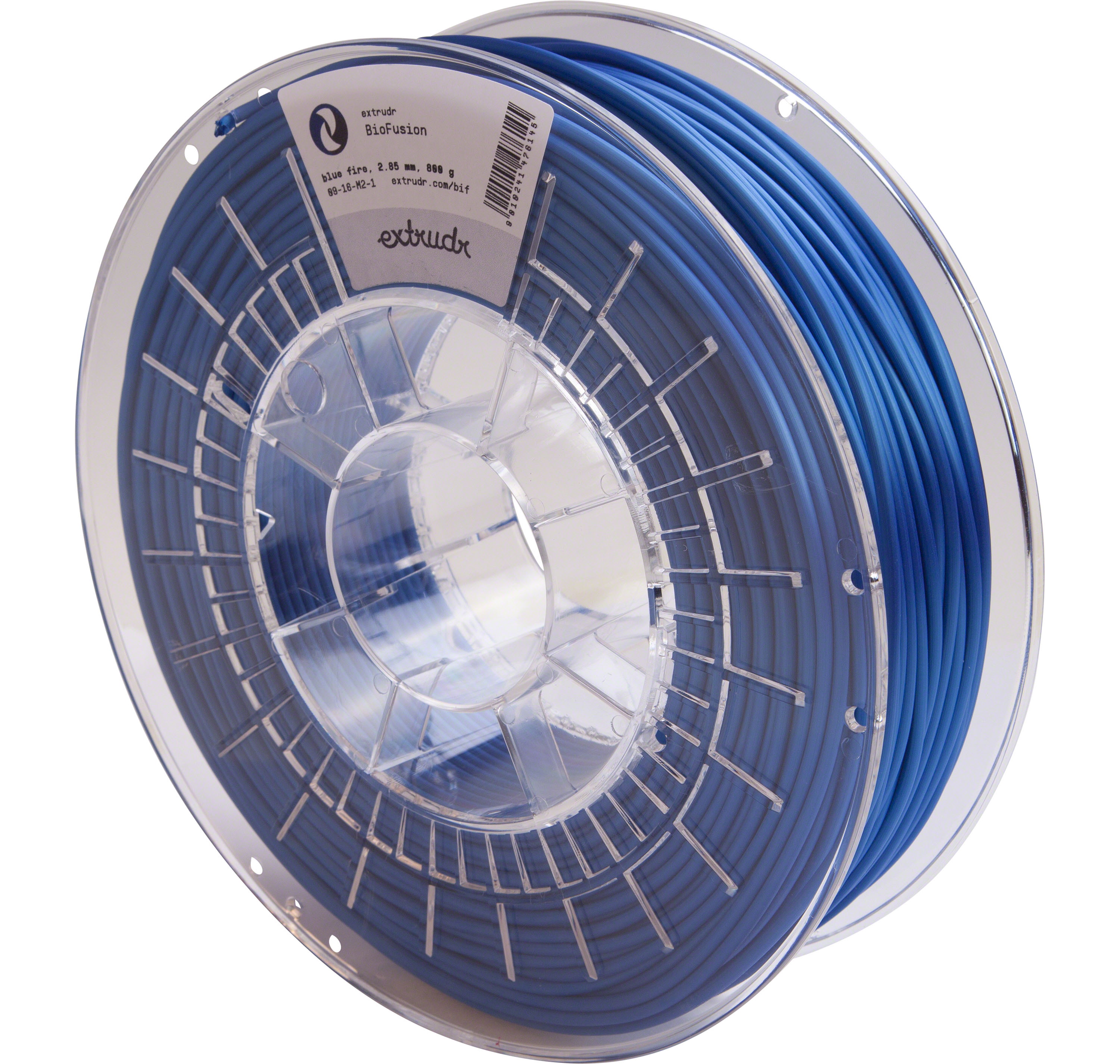 Fire Graphite Filament extrudr Filament BioFusion blue fire 3mm M01133206.08-1 - 3DWare Shop ...