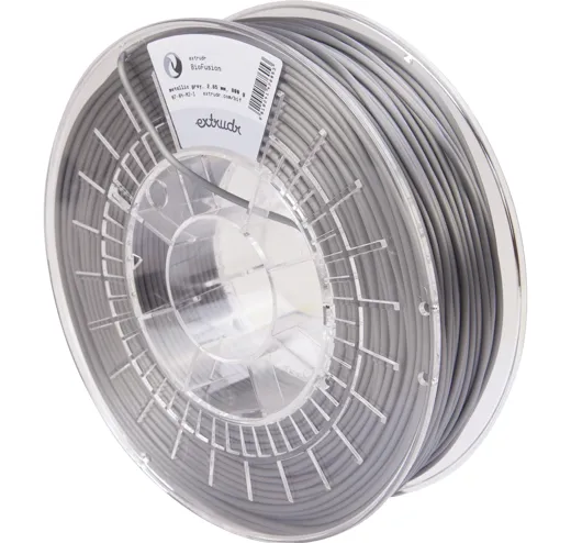 Filament BioFusion Metallisch Grau 3mm