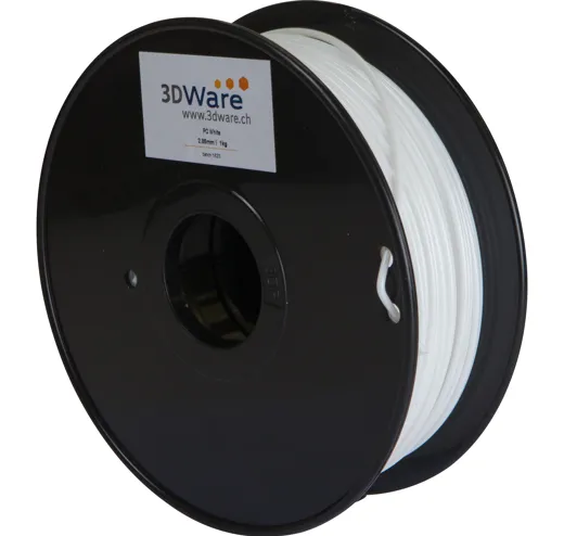 Filament PC Weiss 3 mm