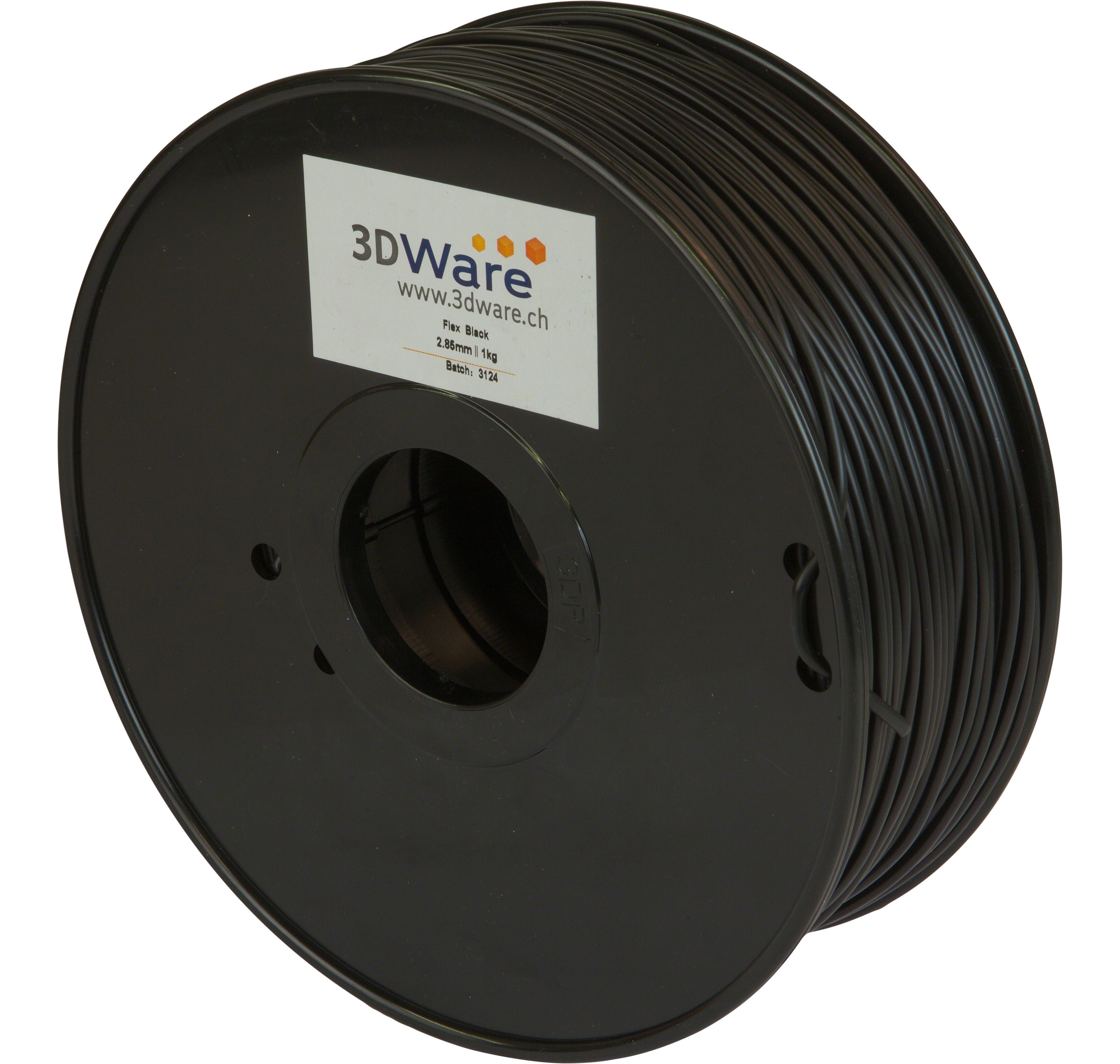 YouSu Filament TPE-Flex Schwarz 3mm M01147010.1 - 3DWare Shop Schweiz