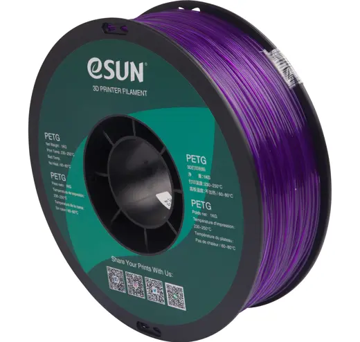 Filament PET-G Purple Transparent 1.75mm