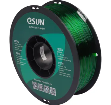 Filament PET-G Grün Transparent 1.75mm