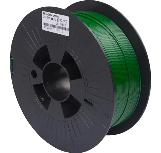 Filament PET Dunkel Grün 1.75mm