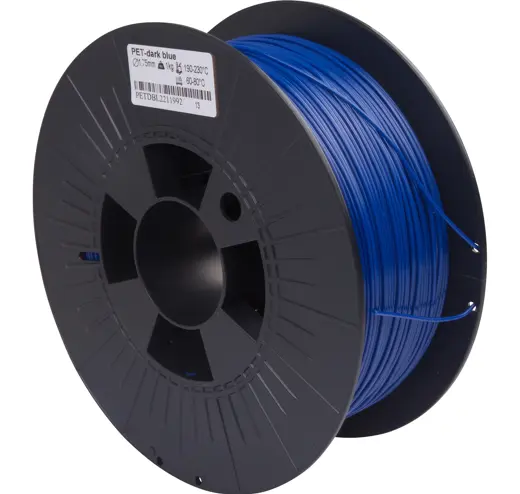 Filament PET Dunkel Blau 1.75mm