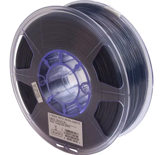 Filament PET-G Grey Transparent 1.75mm
