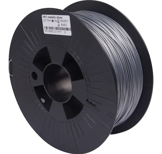 Filament PET Metallic Silver 1.75mm