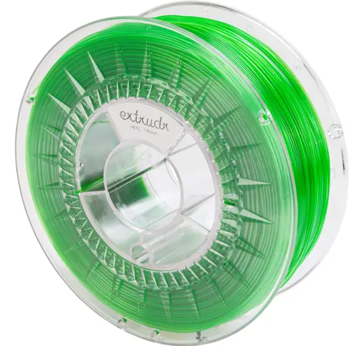 Filament PET-G Green Transparent 1.75mm