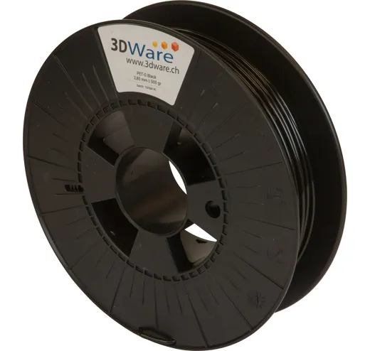 Filament PET-G-Schwarz 3mm