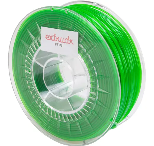 Filament PET-G Green Transparent 3mm