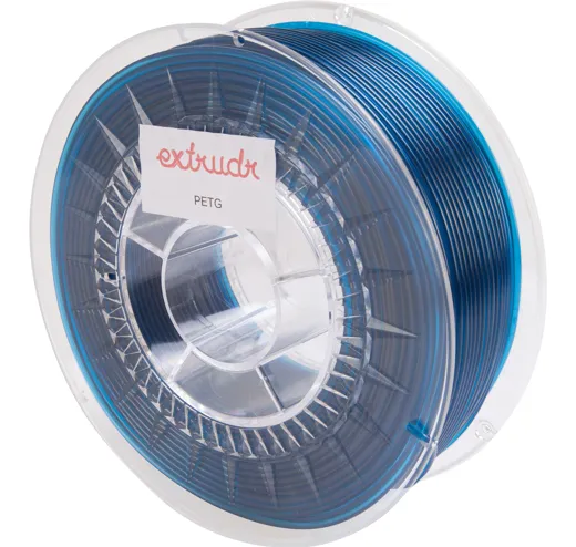 Filament PET-G Blau Transparent 3mm