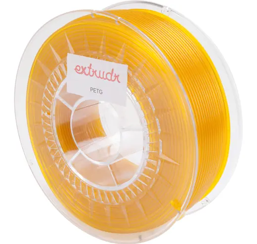 Filament PET-G Gelb Transparent 3mm