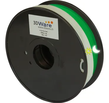 Filament Nylon Glow in the dark Green 3mm