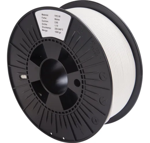 Filament TPE 90 White 3mm