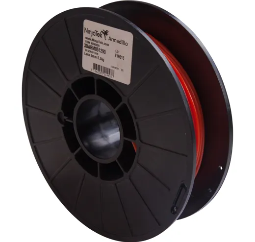 Filament Armadillo TPE Lava Orange 3mm