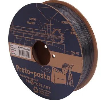 Filament HTPLA Lichtdurchlässig Silber 1.75mm