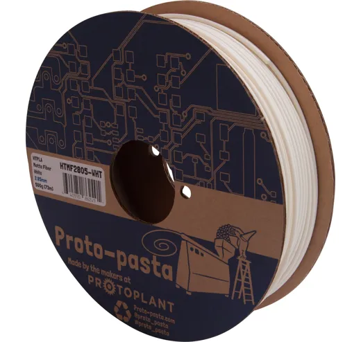 Filament Matte Fiber HTPLA White 3mm