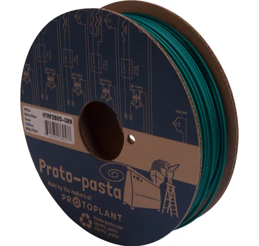 Filament Matte Fiber HTPLA Green 3mm