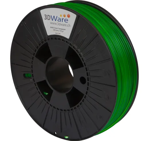 Filament M-ABS Green transparent 3mm