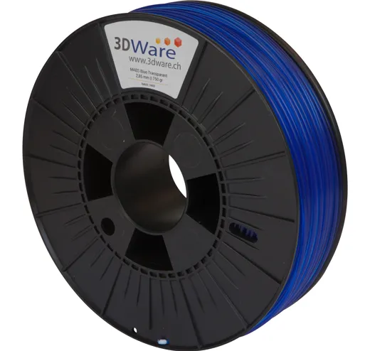 Filament M-ABS Blau transparent 3mm