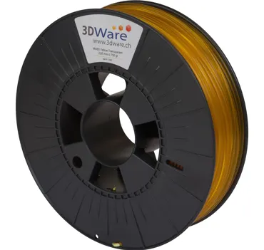 Filament M-ABS Gelb transparent 3mm
