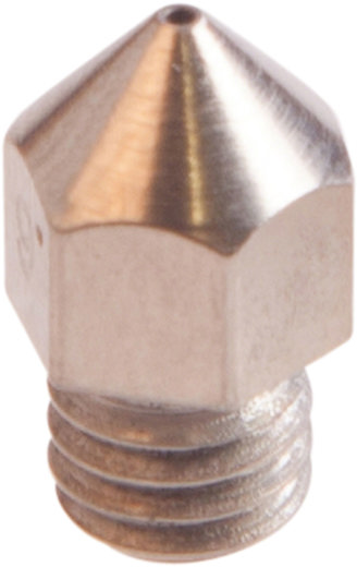 Micro Swiss A2 Hardened Steel Plated Mk8 Nozzle - 1.75mm x 0.40mm