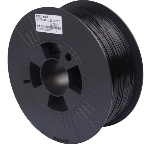 Filament PET-G Schwarz 1.75mm