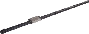 Schwarz eloxierte Linearschiene 9mm / 500mm lang