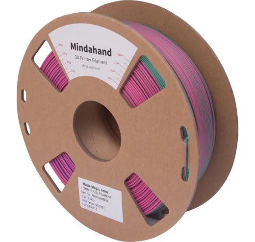 Filament PLA Matte Multicolor Red Green Blue 1.75mm