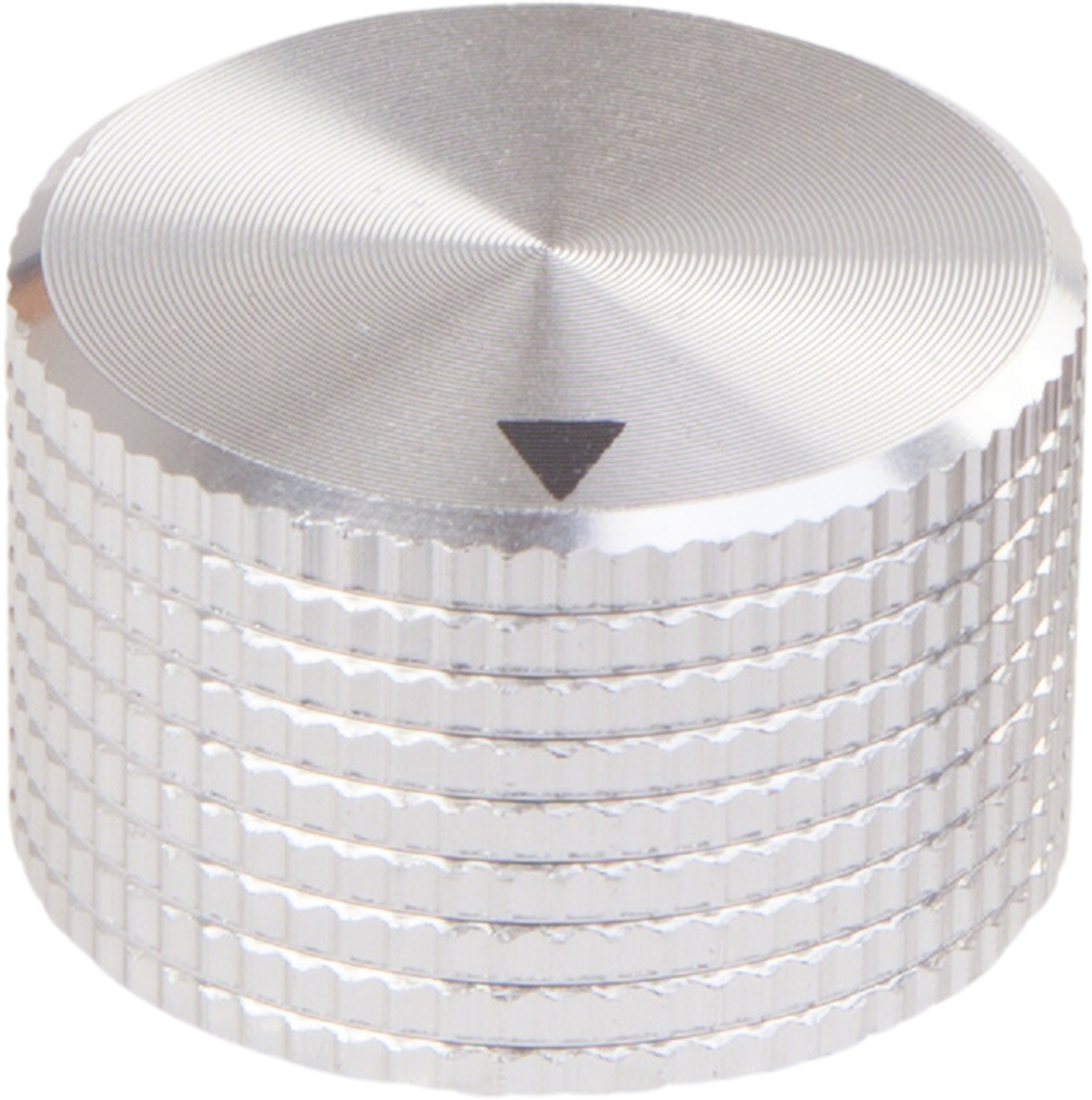 3DWare.ch Handelsware Drehknopf Aluminium silber 15.5mm hoch v1 m SAluK ...