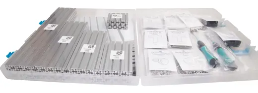MakerBeamXL Starter Kit Silber regulär