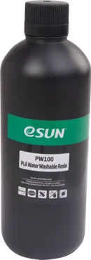 Water Washable Resin PLA PW 100 Black