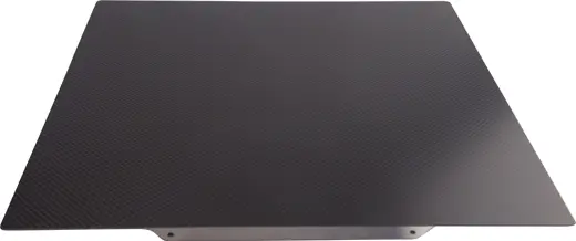 Federstahlblech mit Kohlefaserbeschichtung / glatter schwarzer PEI-Beschichtung, 305mm x 305mm