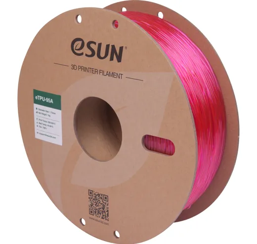 Filament TPU 95A Translucent Pink 1.75mm