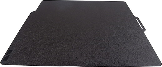 Federstahlblech mit Kohlefaserbeschichtung / glatter schwarzer PEI-Beschichtung, 256mm x 256mm für Bambu Lab X1/P1