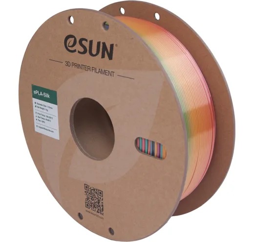 Filament PLA Silk Regenbogen Coral 1.75mm