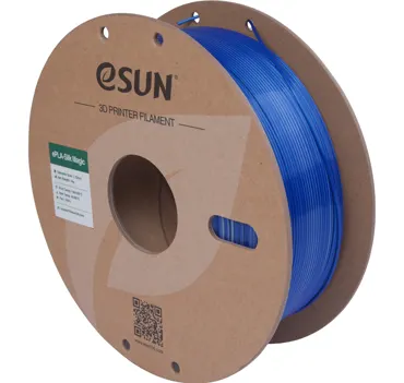 Filament PLA Silk Magic Silber Blau 1.75 mm