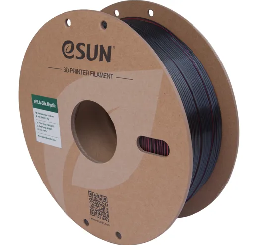 Filament PLA Silk Mystic Rot Schwarz Gold 1.75 mm