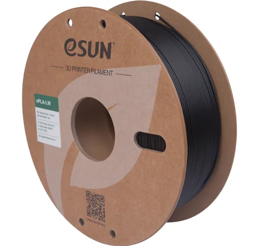Filament PLA light weight Black 1.75mm
