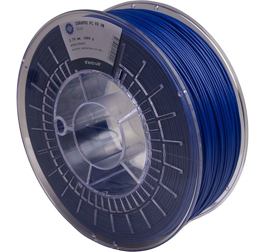 Filament DuraPro PC FR V0 Blau 1.75 mm
