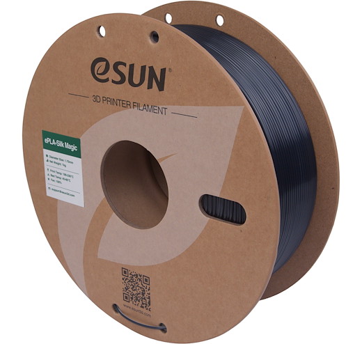 Filament PLA Silk Magic Black Silver 1.75mm