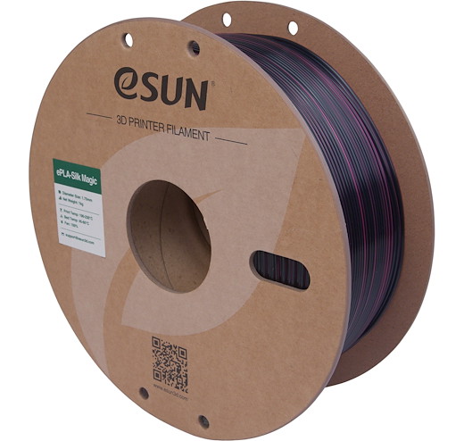 Filament PLA Silk Magic Black Pink 1.75mm